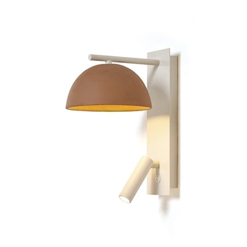 Aplique de pared moderno ABSIS A READER Vertical c/ lector - Imagen 2