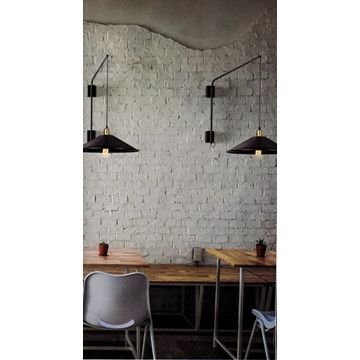 Aplique de pared moderno ARCO A HARLEM 40 - Imagen 1