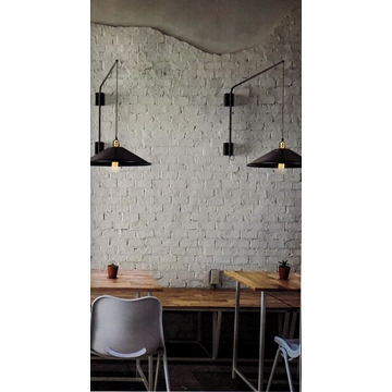 Aplique de pared moderno ARCO A HARLEM 80 - Imagen 1