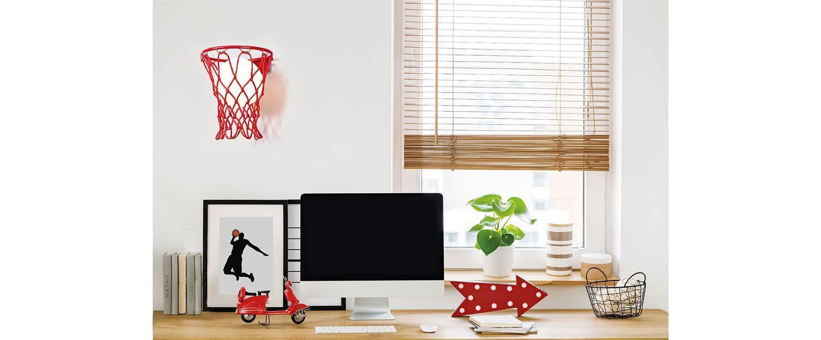 Aplique de pared moderno BASKETBALL - Imagen 3