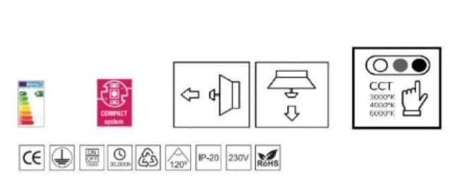 Aplique de pared moderno ECLIPSE C - Imagen 4