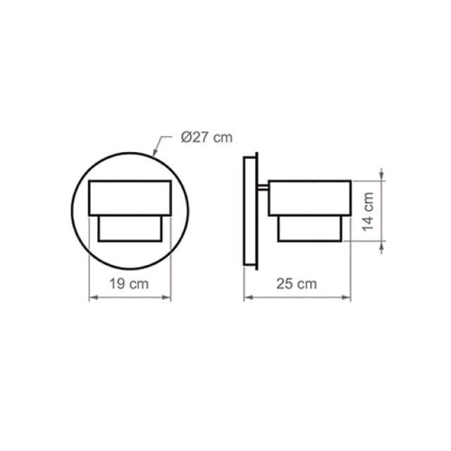 Aplique de pared moderno KAN a. L - Imagen 5