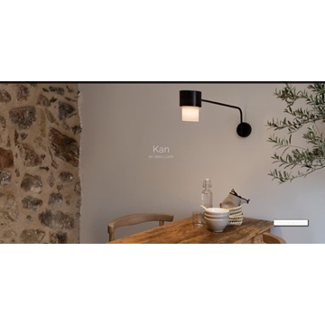 Aplique de pared moderno KAN L - Imagen 1