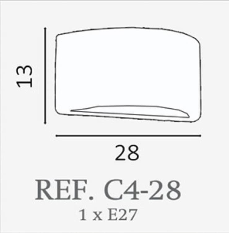 Aplique de pared moderno SILOS C4-28 - Imagen 6