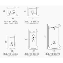 Aplique de pared moderno TAPAVISTA T4 Personalizable - Imagen 2