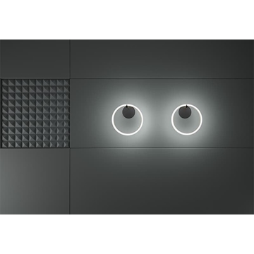 Aplique de pared moderno ULAOP AP024 Blanco/Oro - Imagen 1