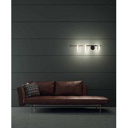 Aplique de pared moderno ULAOP APDX Derecho Blanco/Oro - Imagen 1