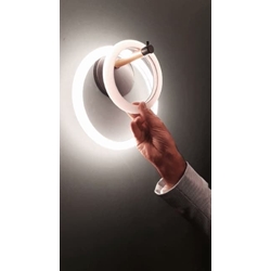 Aplique de pared moderno ULAOP APDX Derecho Blanco/Oro - Imagen 2