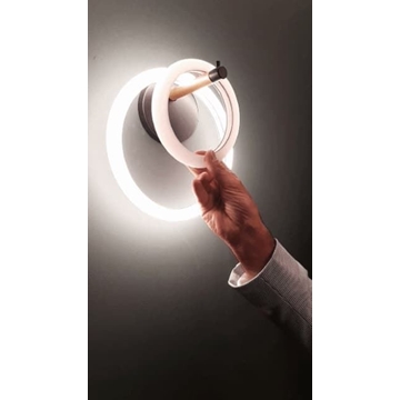 Aplique de pared moderno ULAOP APDX Derecho Blanco/Oro - Imagen 2