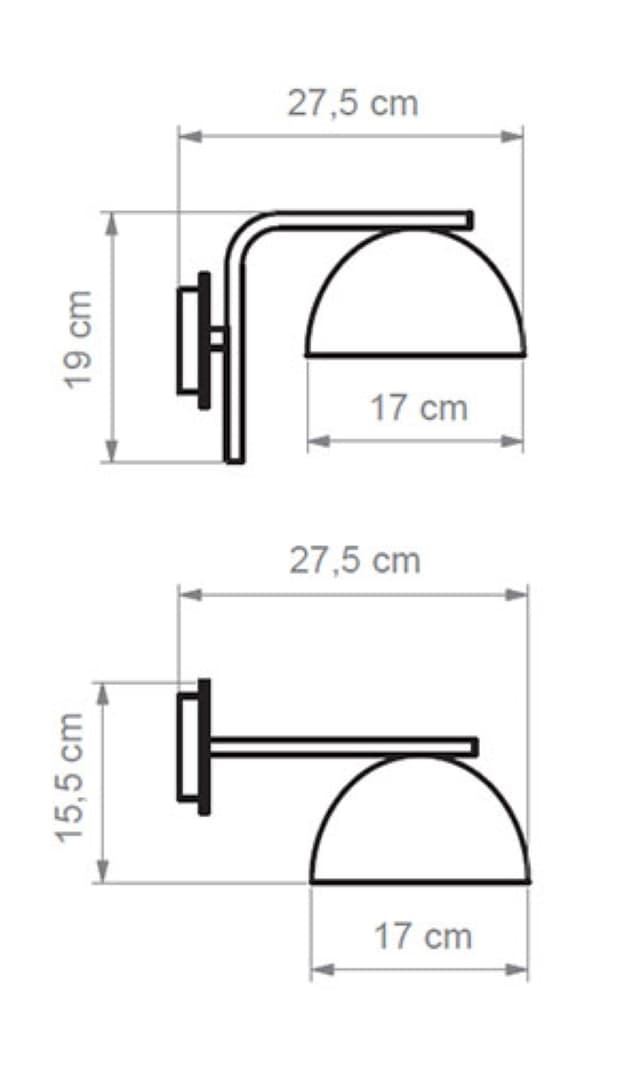 Aplique de pared rústico-moderno ABSIS - Imagen 3