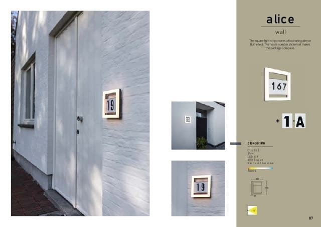 Aplique exterior de pared moderno ALICE - Imagen 3