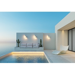 Aplique exterior de pared moderno BLIS C - Imagen 2