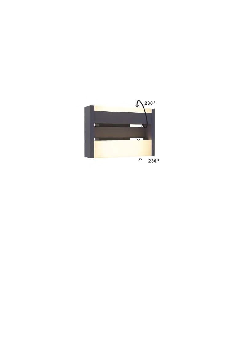 Aplique Lutec de pared exterior moderno CONROY - Imagen 2