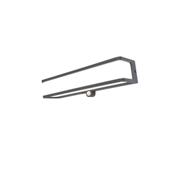 Aplique Lutec de pared exterior solar moderno DOBLO L - Imagen 1