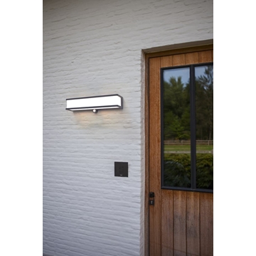 Aplique Lutec de pared exterior solar moderno DOBLO L - Imagen 2