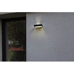 Aplique Lutec de pared exterior solar moderno FADI - Imagen 2