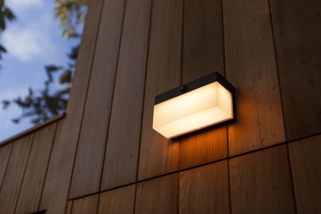 Aplique Lutec de pared exterior solar moderno FRAN bluetooth - Imagen 4