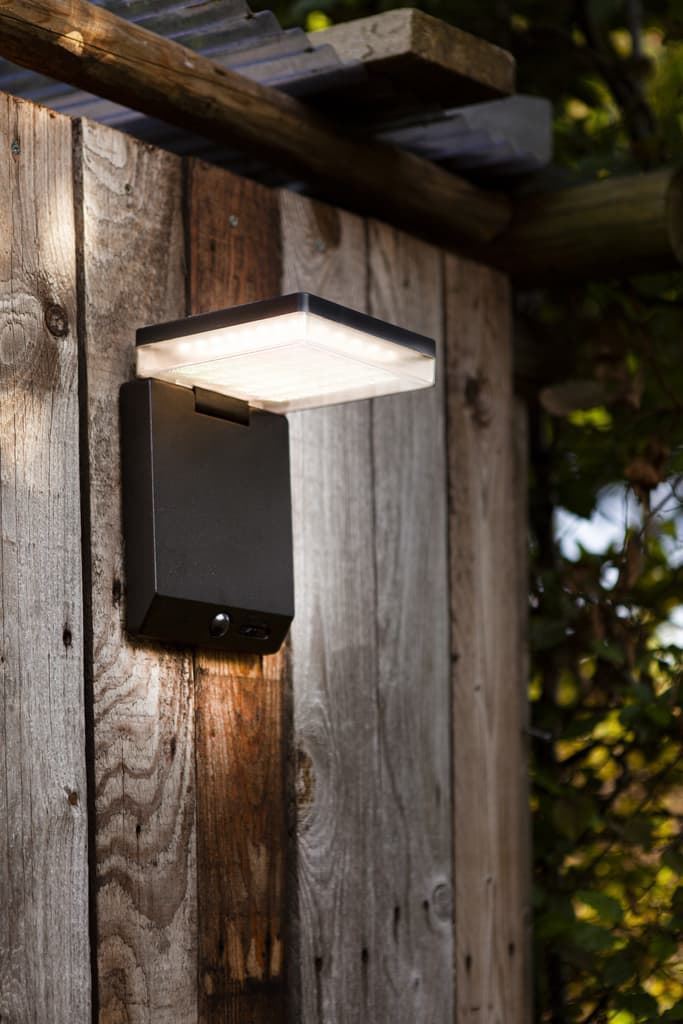 Aplique Lutec de pared exterior solar moderno MOZE - Imagen 3