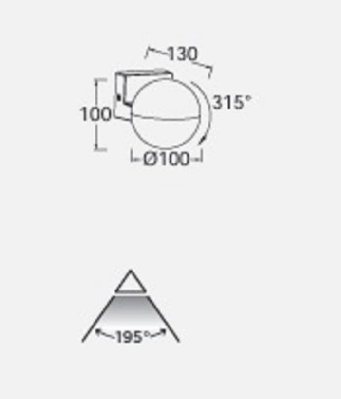 Aplique Lutec exterior de pared Lutec LOOMA - Imagen 4