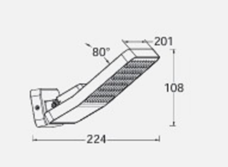 Aplique Lutec exterior de pared moderno ATLANTIS 24 - Imagen 6