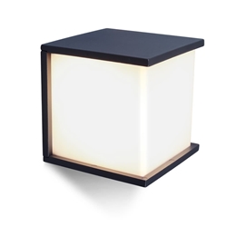 Aplique Lutec exterior de pared moderno BOX CUBE - Imagen 1