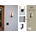 Aplique Lutec exterior de pared moderno CUBA Sensor - Imagen 2