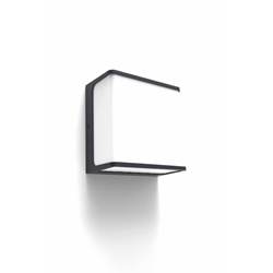 Aplique Lutec exterior de pared moderno DOBLO Fine - Imagen 1