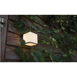 Aplique Lutec exterior de pared moderno DOBLO MINI - Imagen 1