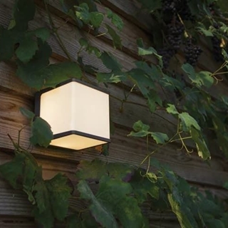 Aplique Lutec exterior de pared moderno DOBLO MINI - Imagen 1