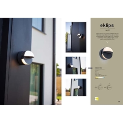 Aplique Lutec exterior de pared moderno EKLIPS - Imagen 2