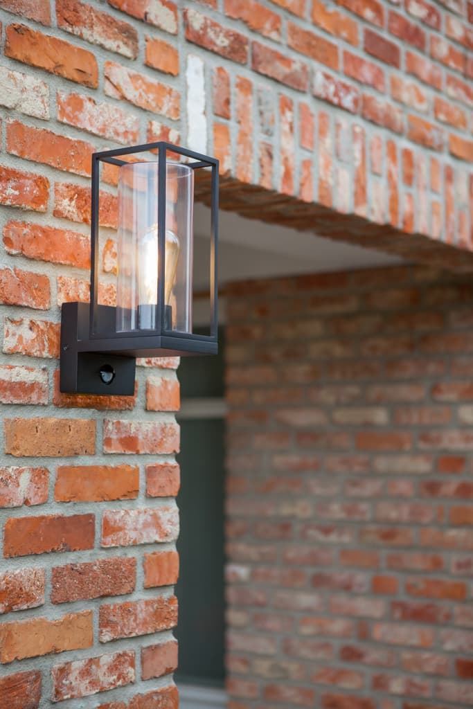 Aplique Lutec exterior de pared moderno FLAIR BR C/SENSOR - Imagen 2