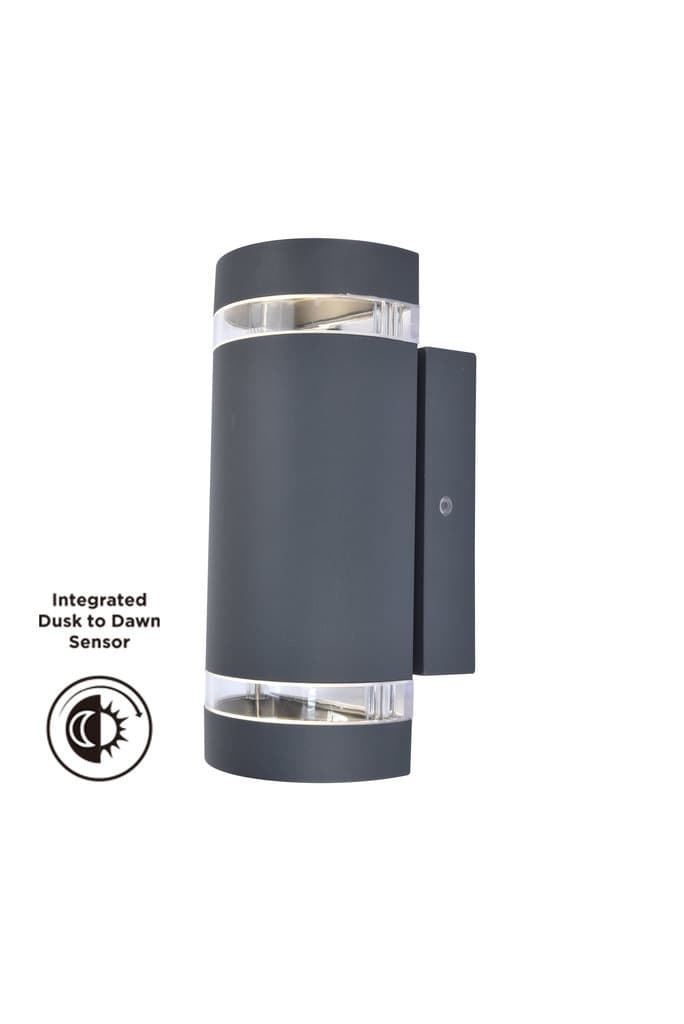 Aplique Lutec exterior de pared moderno FOCUS C/ SENSOR CREPUSCULAR - Imagen 1