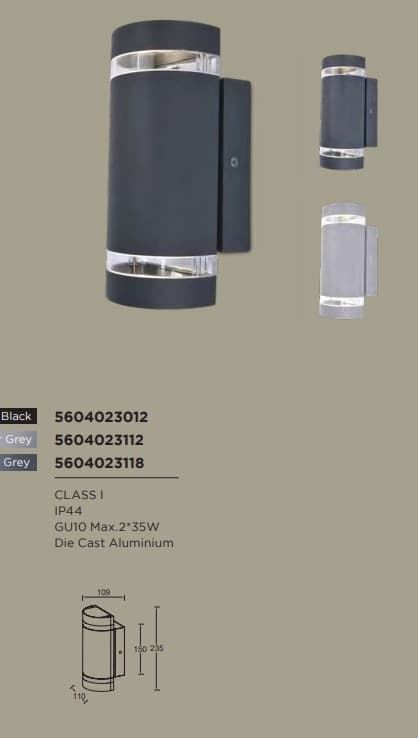 Aplique Lutec exterior de pared moderno FOCUS C/ SENSOR CREPUSCULAR - Imagen 6
