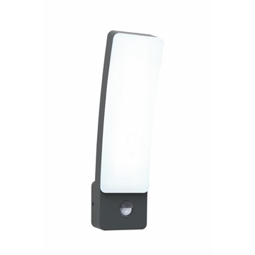 Aplique Lutec exterior de pared moderno KIRA c/ Sensor - Imagen 1