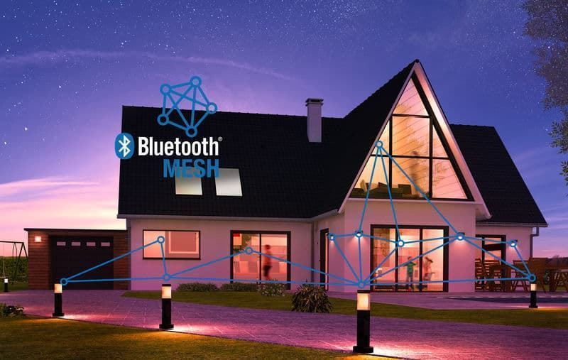 Aplique Lutec exterior de pared moderno QUBO Connect - Imagen 5