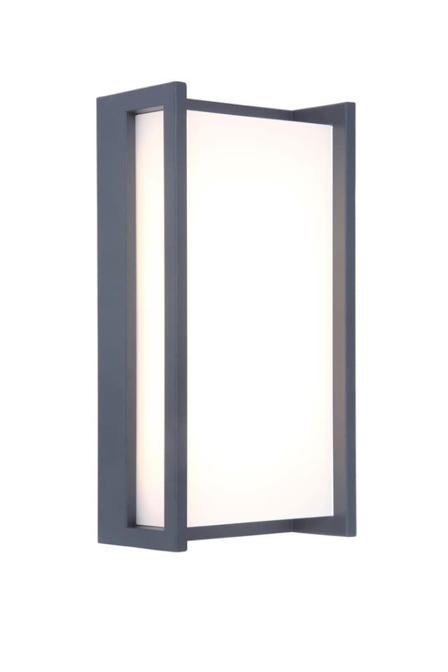 Aplique Lutec exterior de pared moderno QUBO L - Imagen 1