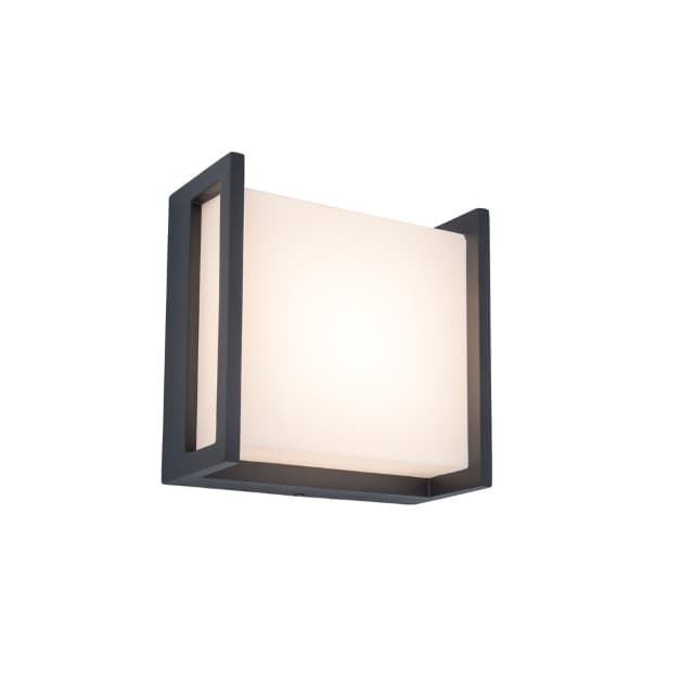 Aplique Lutec exterior de pared moderno QUBO S - Imagen 1