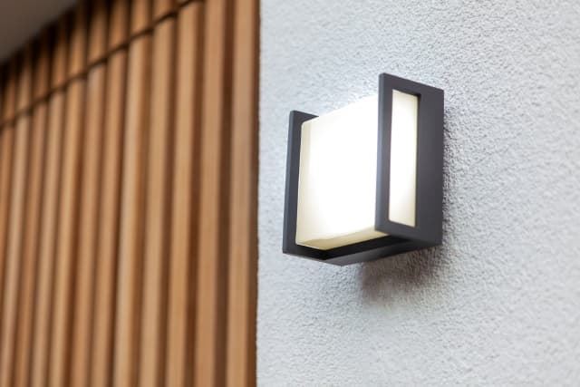 Aplique Lutec exterior de pared moderno QUBO S - Imagen 2