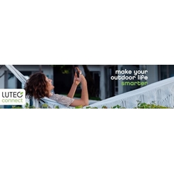 Baliza Lutec exterior moderna DROPA Connect - Imagen 2