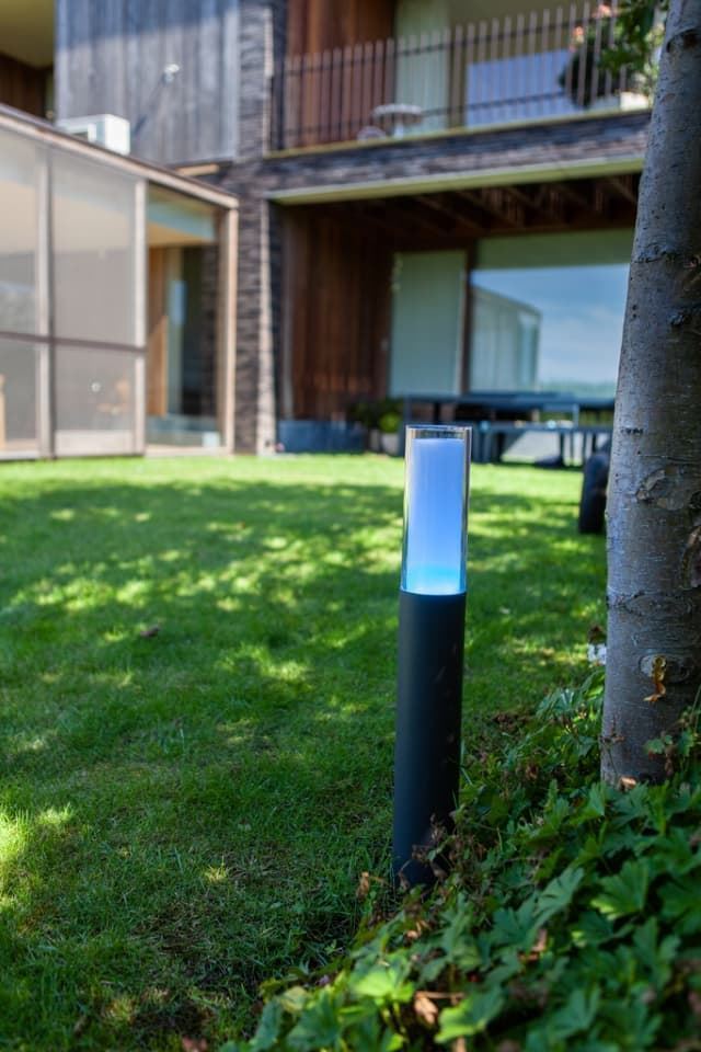 Baliza Lutec exterior moderna DROPA Connect - Imagen 8
