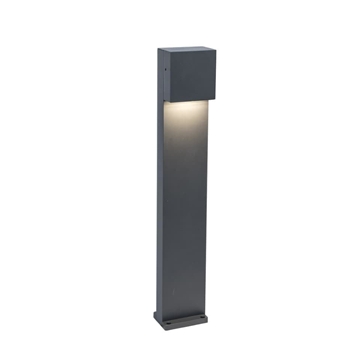 Baliza Lutec  exterior moderna GEMINI XF Black Edition - Imagen 1