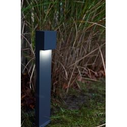 Baliza Lutec  exterior moderna GEMINI XF Black Edition - Imagen 2