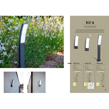 Baliza Lutec exterior moderna KIRA - Imagen 2