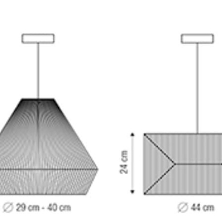 Colgante de techo moderno ACAPULCO Indoor 29/40 - Imagen 2