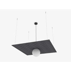 Colgante de techo moderno ACUSTIC C 234-80 - Imagen 1