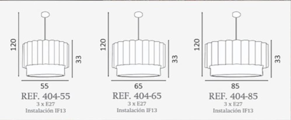 Colgante de techo moderno ASTIGI Personalizable - Imagen 3