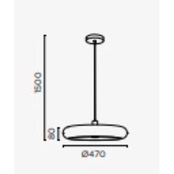 Colgante de techo moderno BOINA 45 - Imagen 2