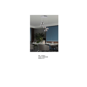 Colgante de techo moderno C 3100-5 - Imagen 1