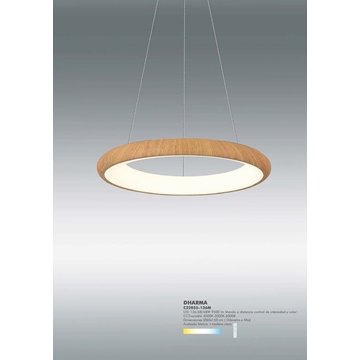 Colgante de techo Moderno DHARMA MADERA - Imagen 1