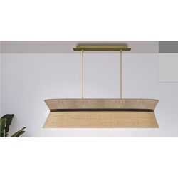 Colgante de techo moderno DRAC ALARGADA Personalizable - Imagen 1